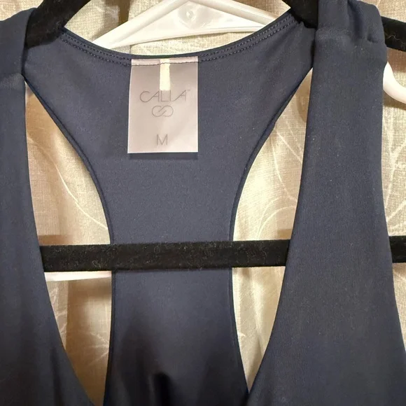 CALIA by Carrie Underwood Midnight Blue Backless Dress - Picture 2 of 3